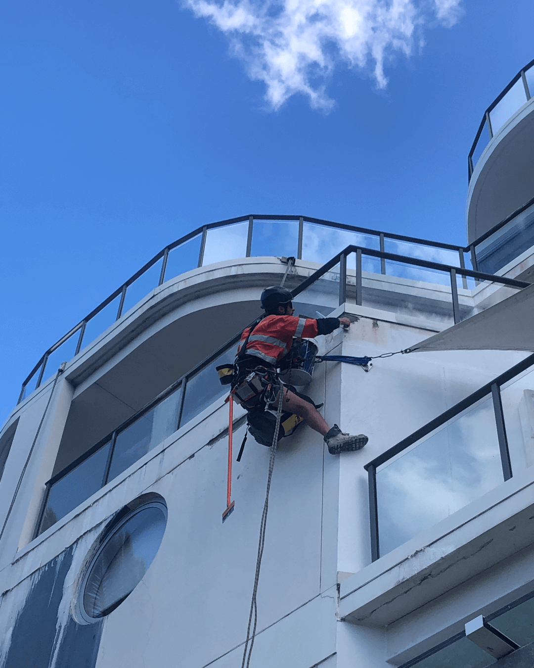 Introducing Facade Building Inspection & Report Services by Rope Access Technicians